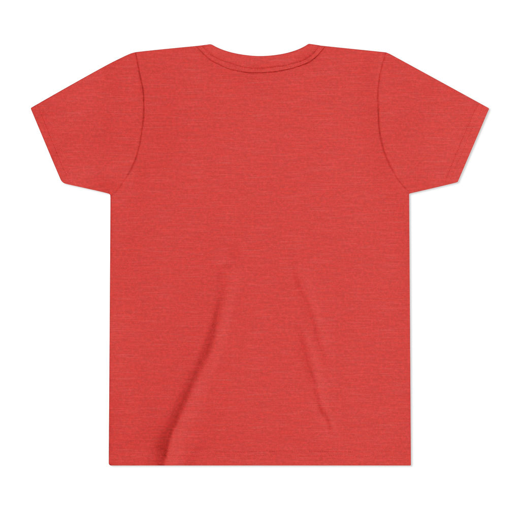 Youth Tee — Blank White Short Sleeve Kids T-Shirt (Plain) Bella Canvas