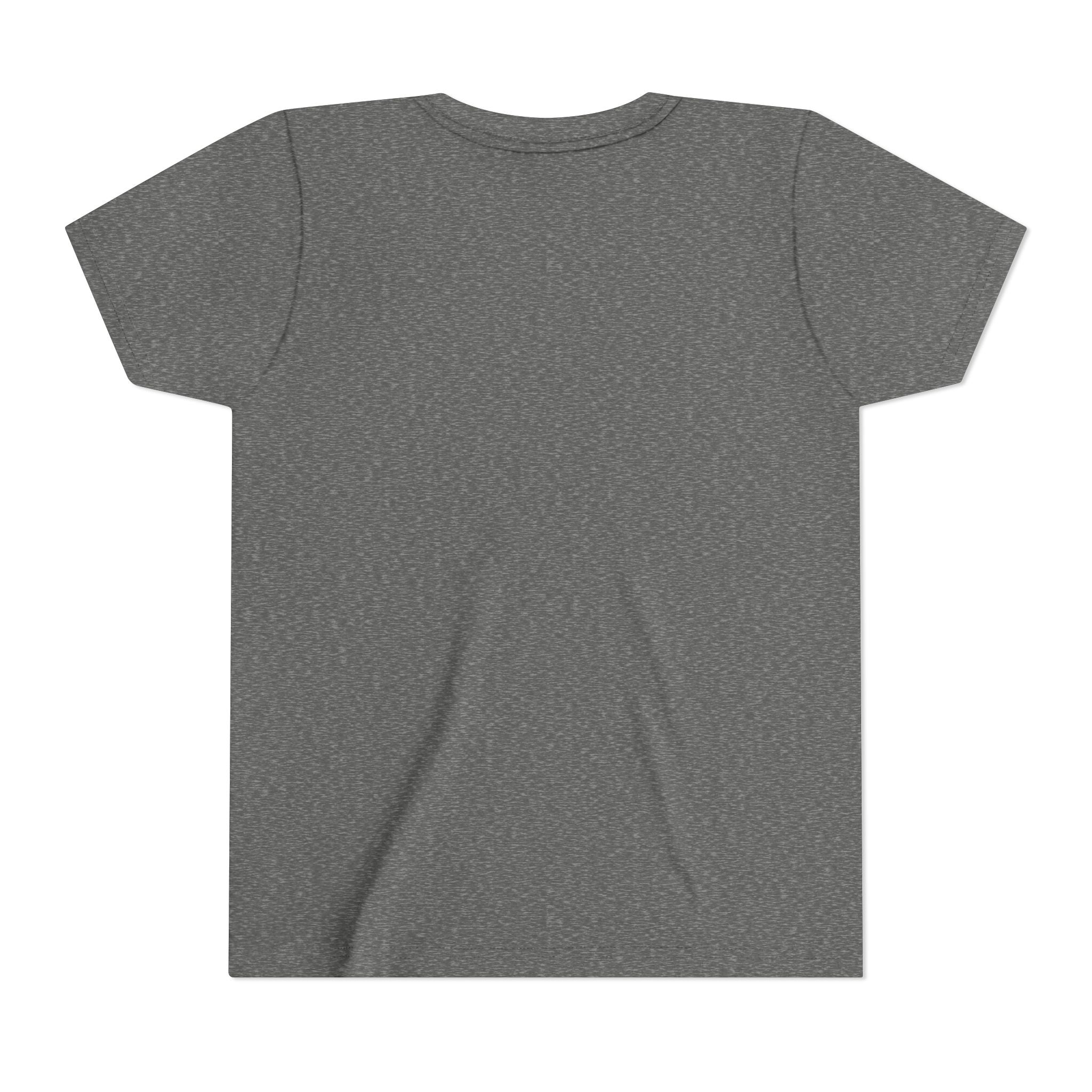 Youth Tee — Blank White Short Sleeve Kids T-Shirt (Plain) Bella Canvas