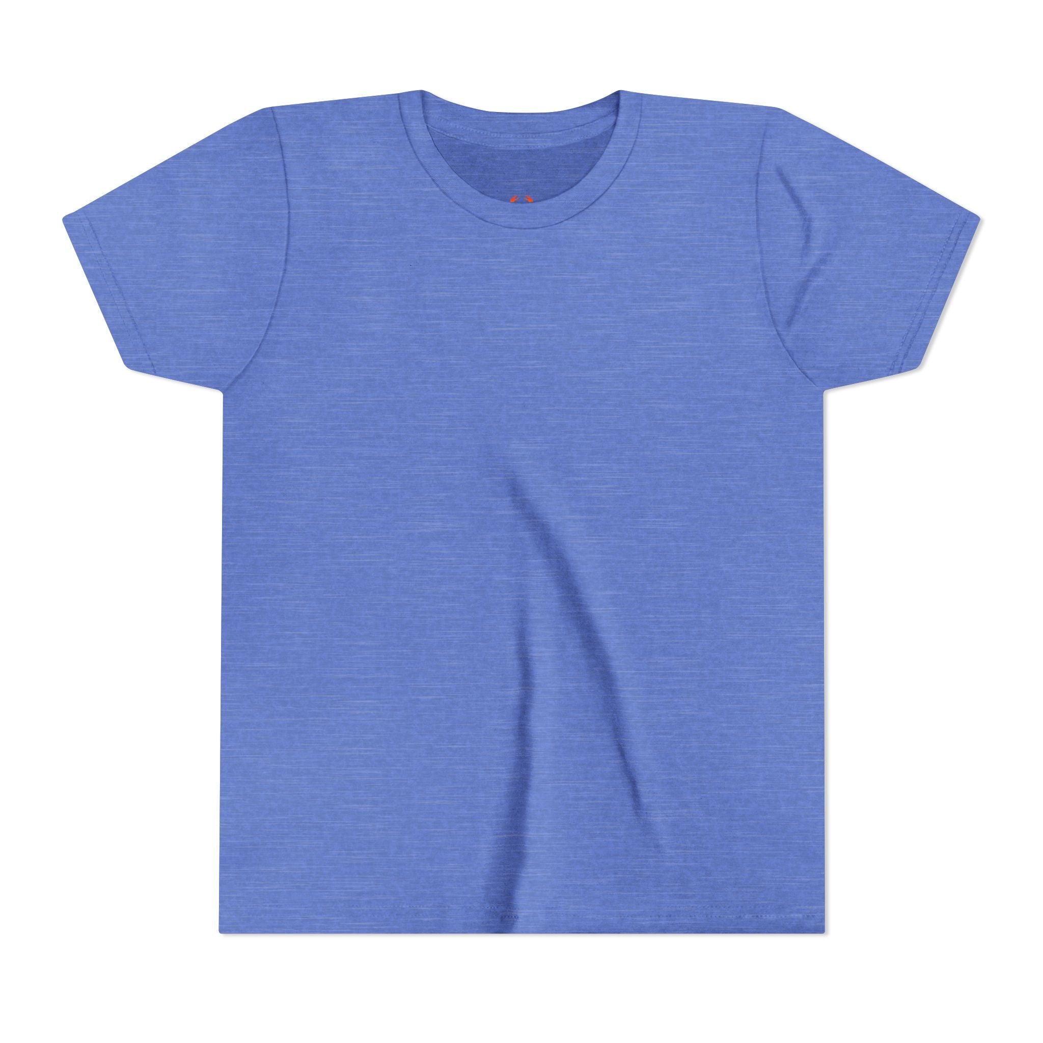Youth Tee — Blank White Short Sleeve Kids T-Shirt (Plain) Bella Canvas