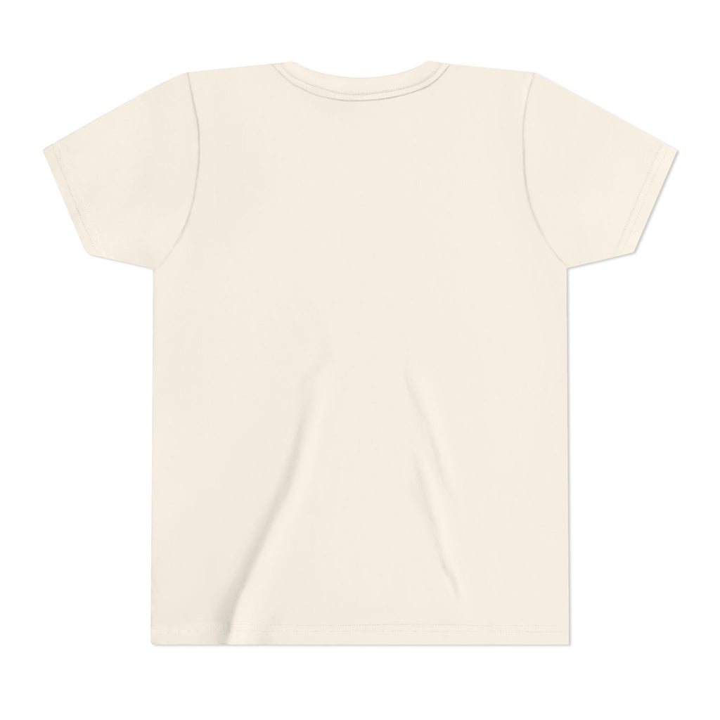 Youth Tee — Blank White Short Sleeve Kids T-Shirt (Plain) Bella Canvas