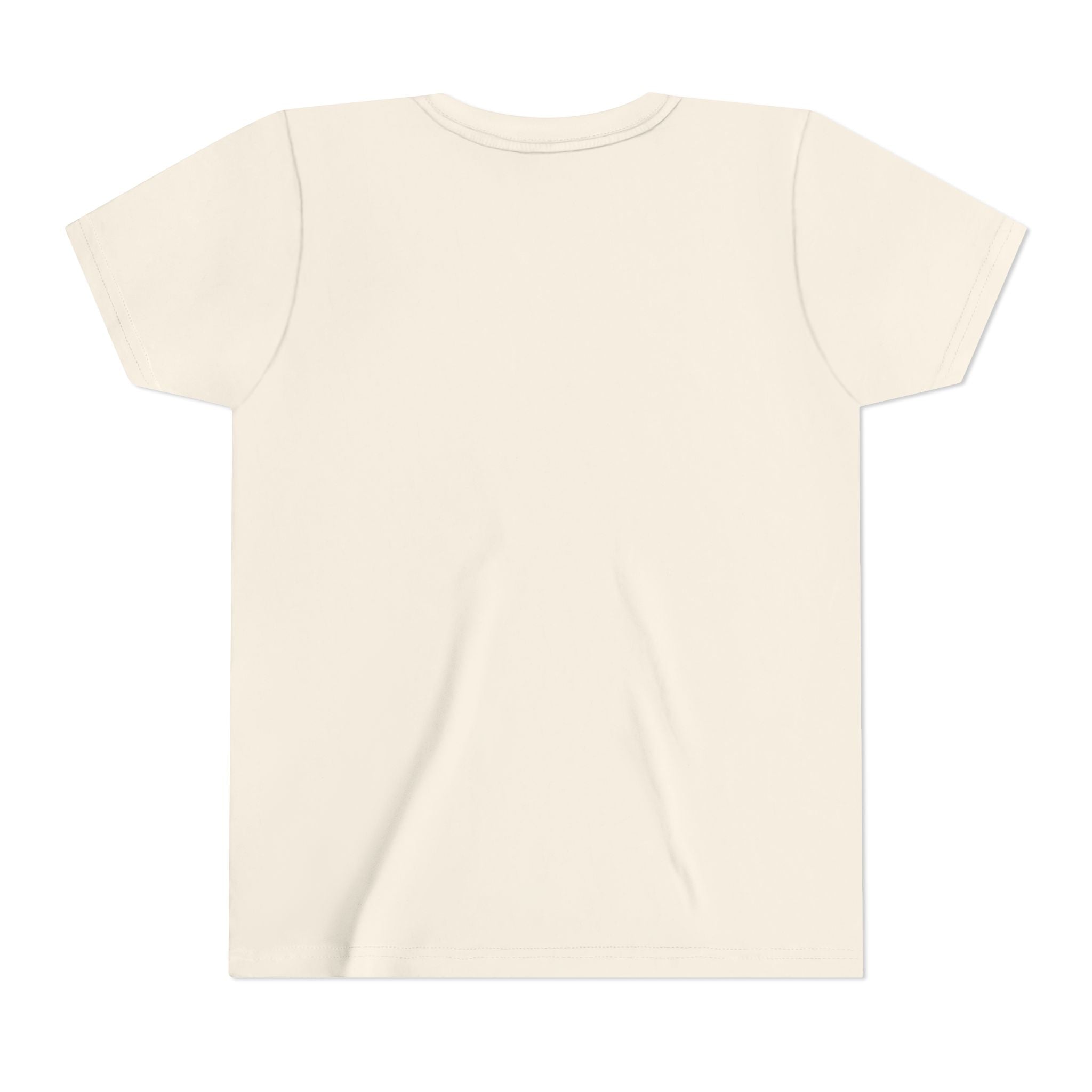 Youth Tee — Blank White Short Sleeve Kids T-Shirt (Plain) Bella Canvas