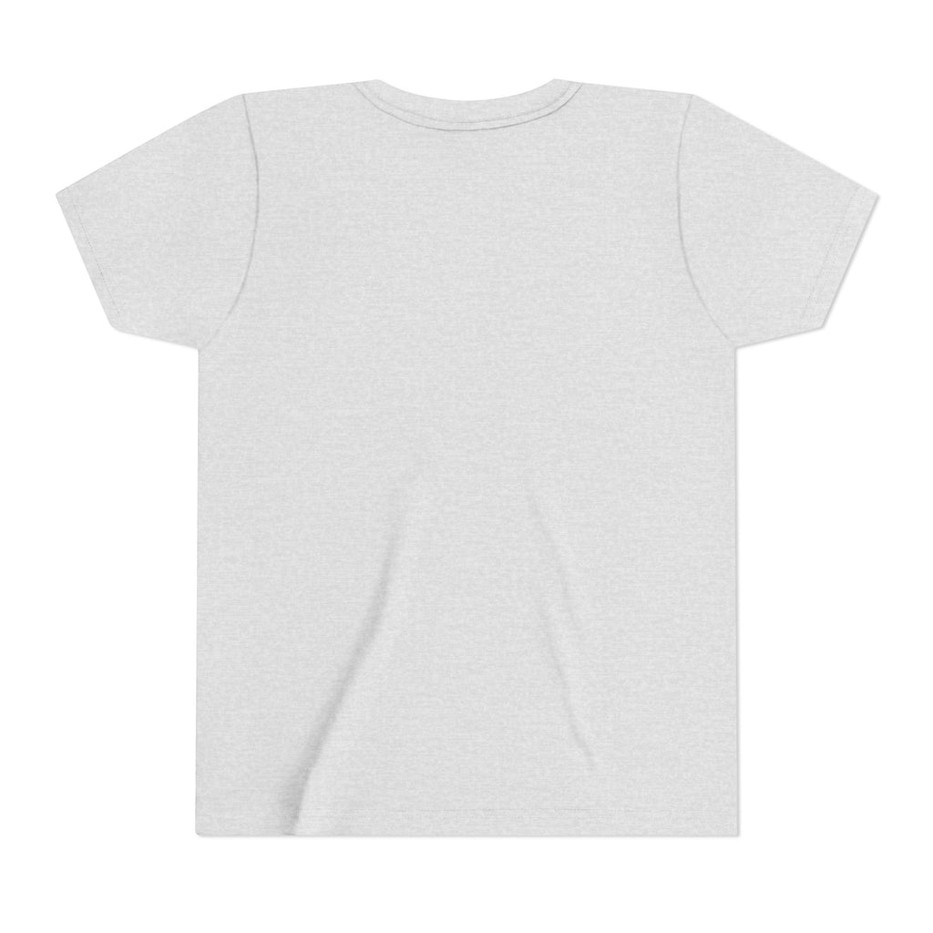 Youth Tee — Blank White Short Sleeve Kids T-Shirt (Plain) Bella Canvas