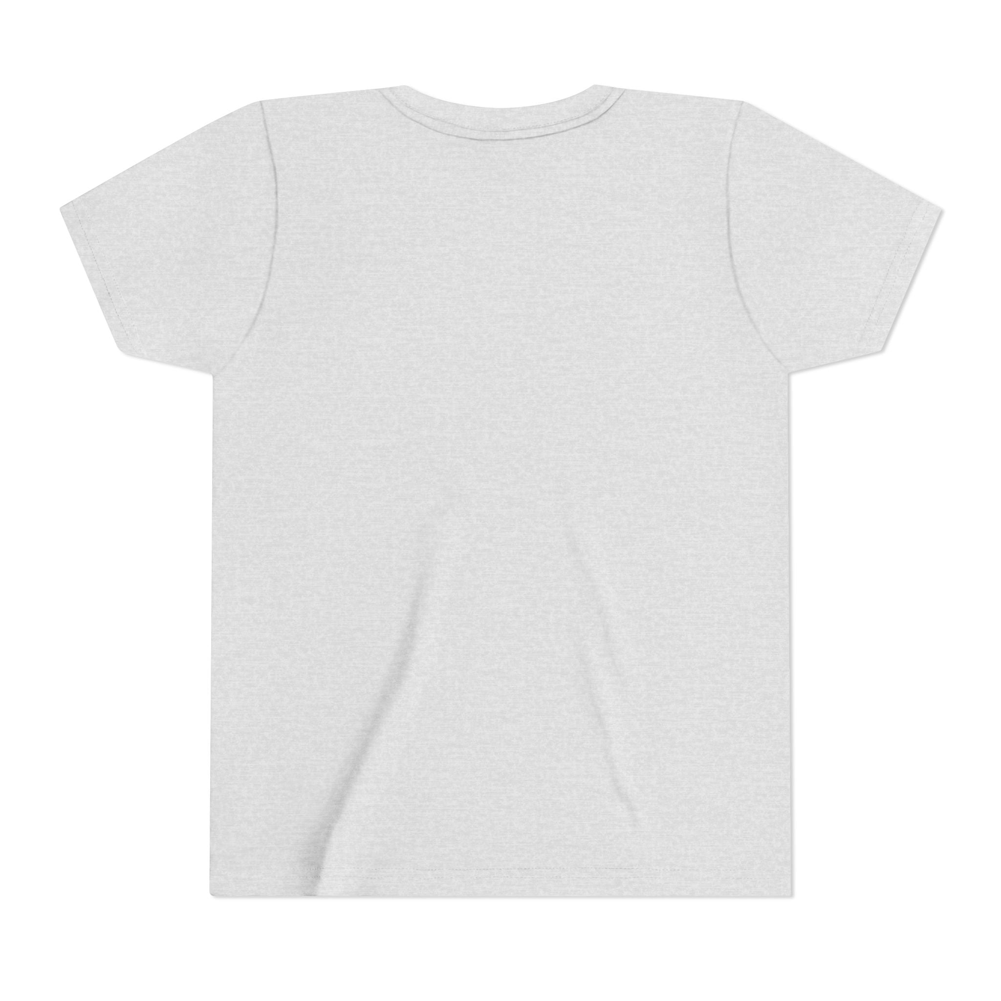 Youth Tee — Blank White Short Sleeve Kids T-Shirt (Plain) Bella Canvas