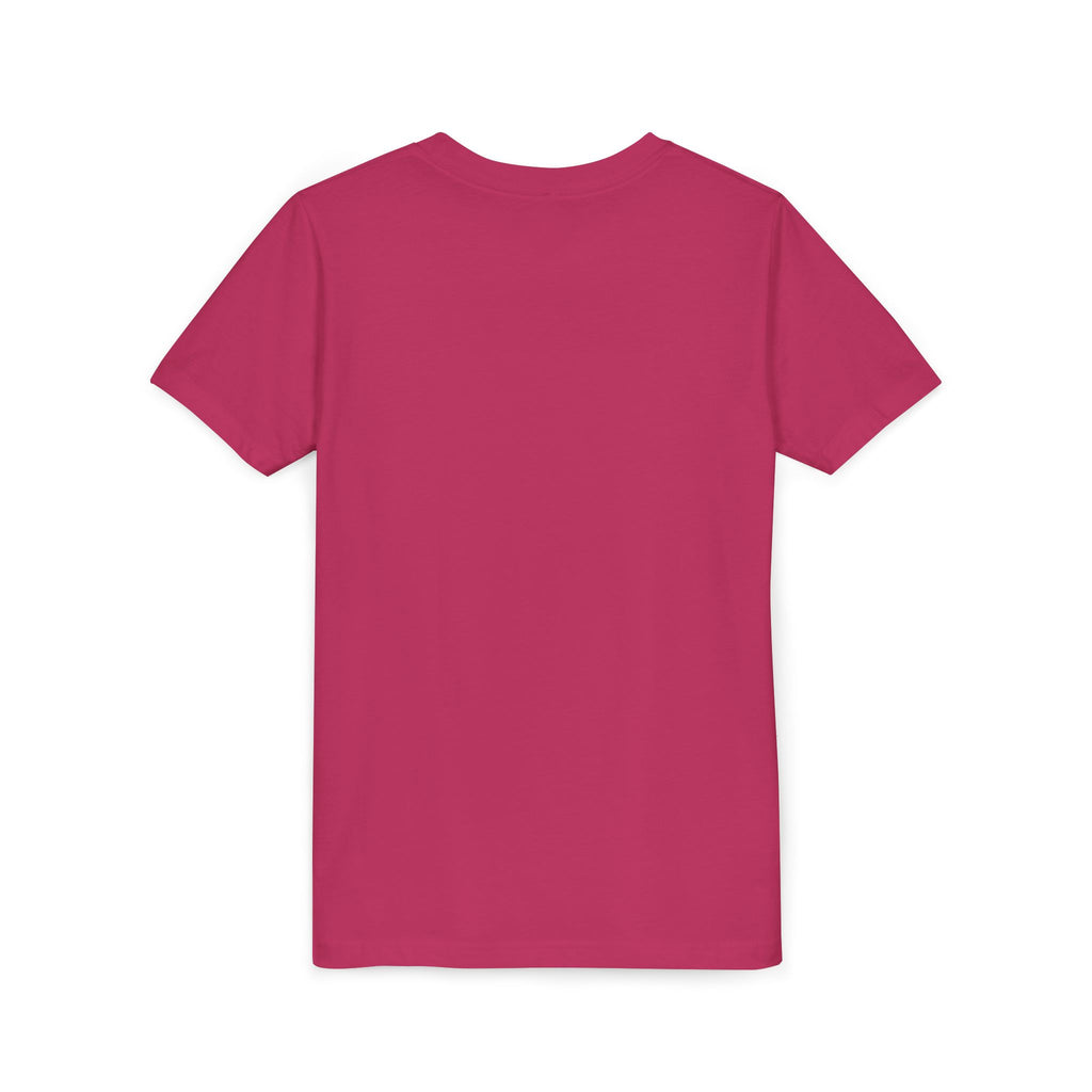Youth Tee — Blank White Short Sleeve Kids T-Shirt (Plain) Bella Canvas