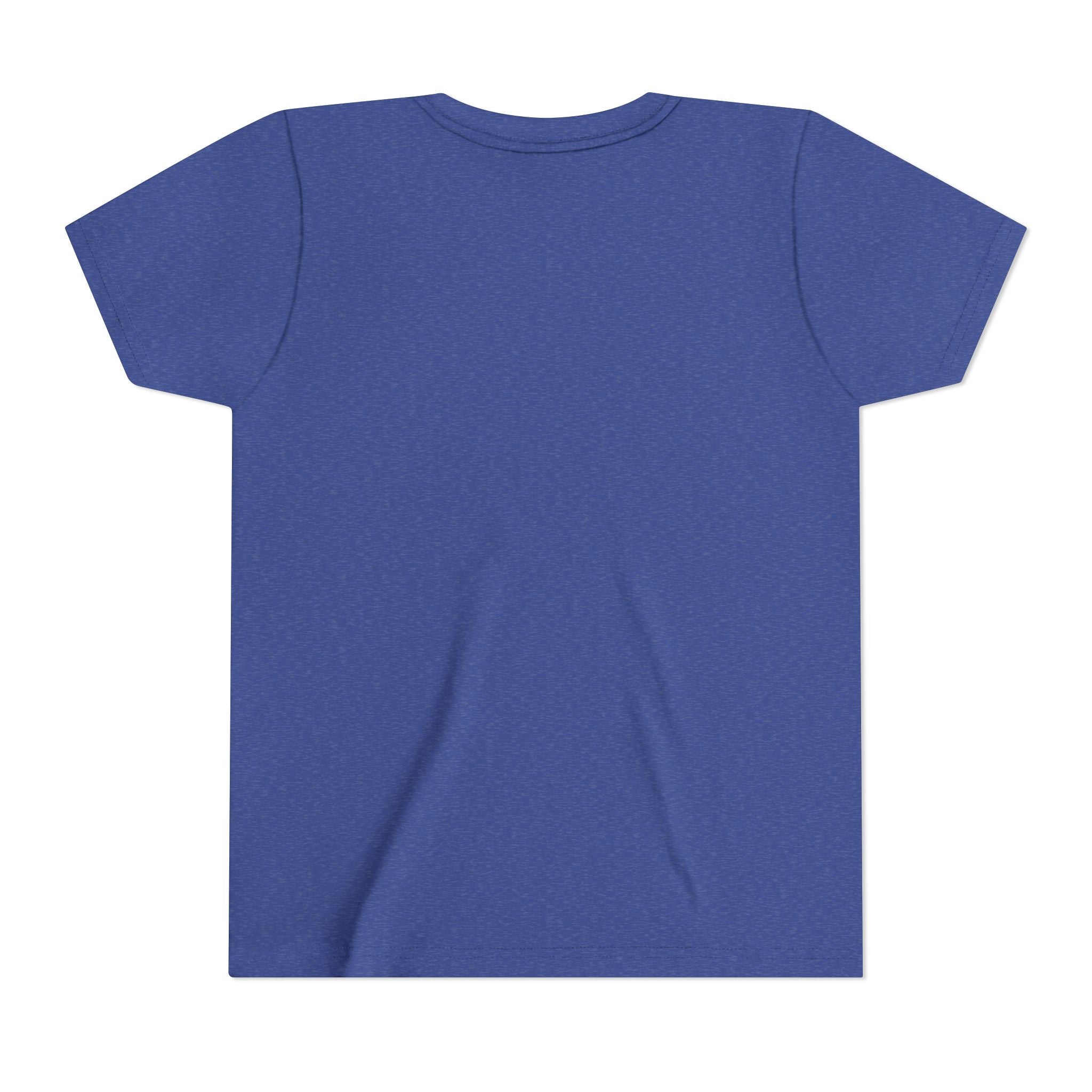 Youth Tee — Blank White Short Sleeve Kids T-Shirt (Plain) Bella Canvas