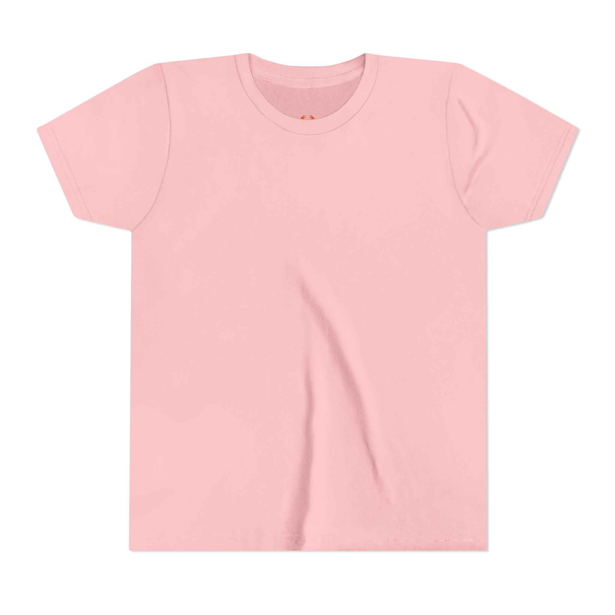 Youth Tee — Blank White Short Sleeve Kids T-Shirt (Plain) Bella Canvas