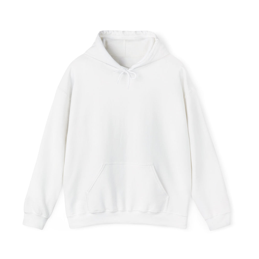 Classic White Hoodie — Minimal Blank Pullover for Custom Printing