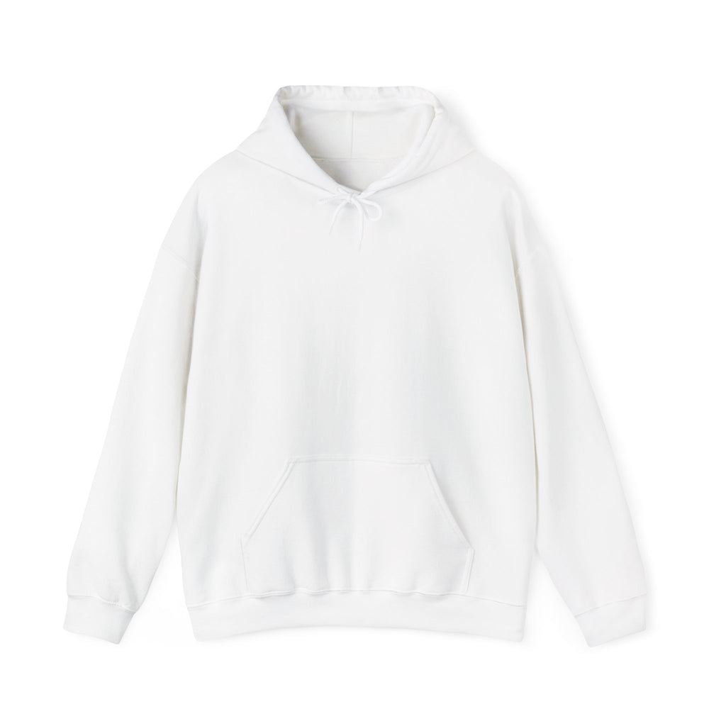 Classic White Hoodie — Minimal Blank Pullover for Custom Printing