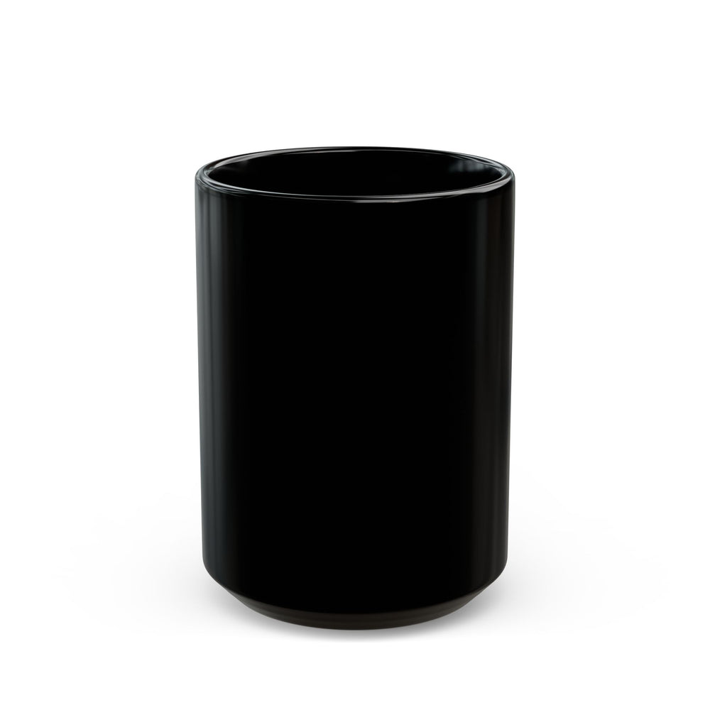 Black Mug — Classic Glossy Coffee Cup (11oz, 15oz)