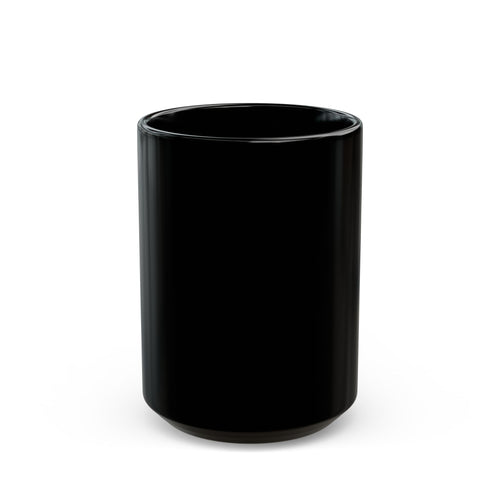 Black Mug — Classic Glossy Coffee Cup (11oz, 15oz)