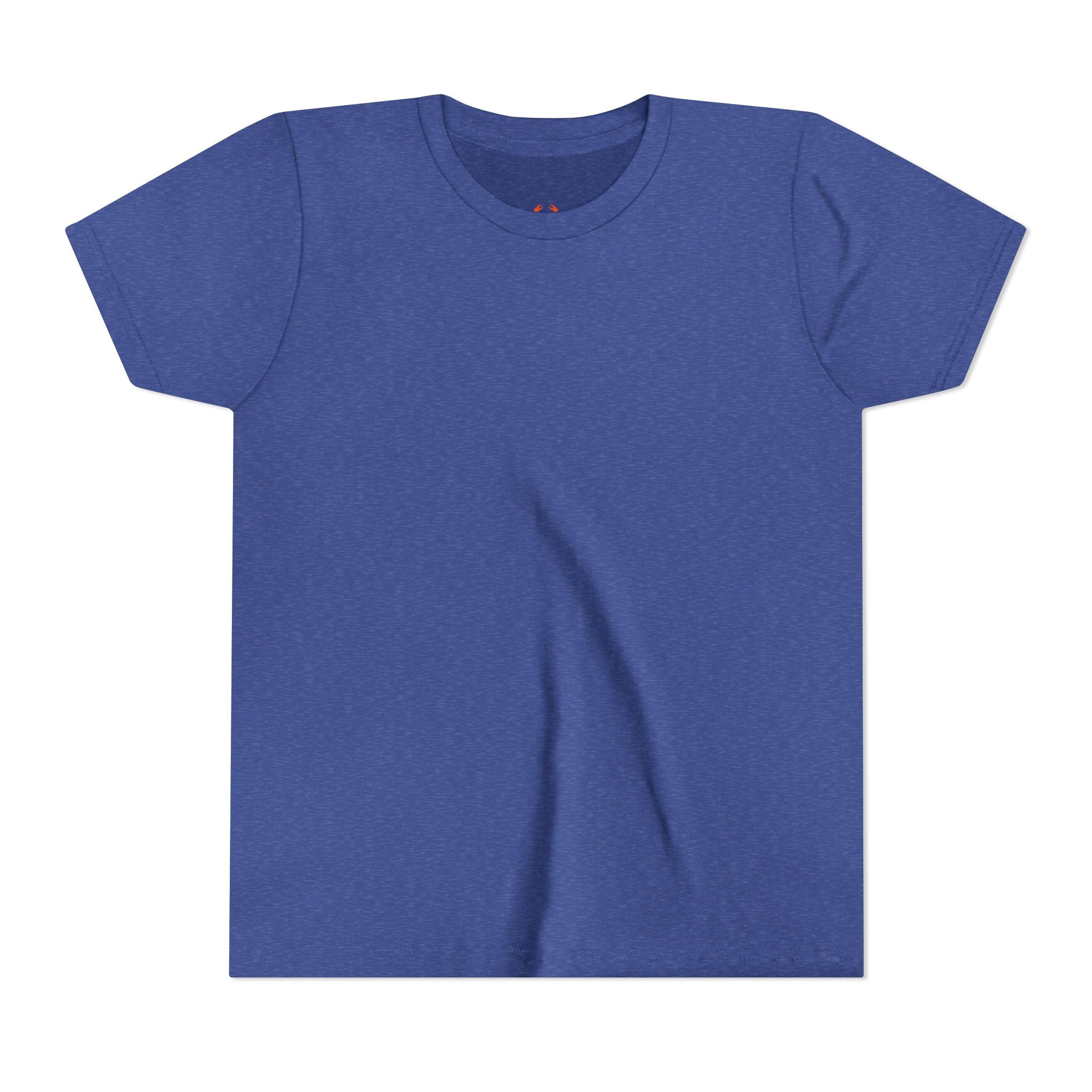 Youth Tee — Blank White Short Sleeve Kids T-Shirt (Plain) Bella Canvas