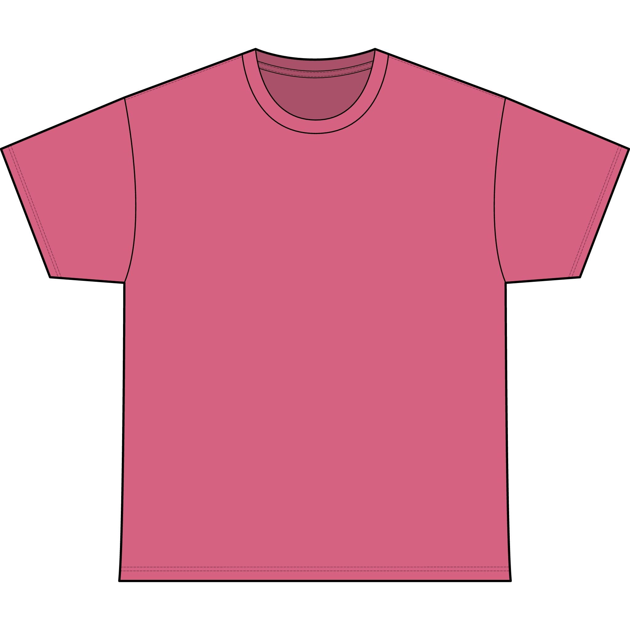 Classic Heavyweight Tee -Crewneck Bella+Canvas 4610
