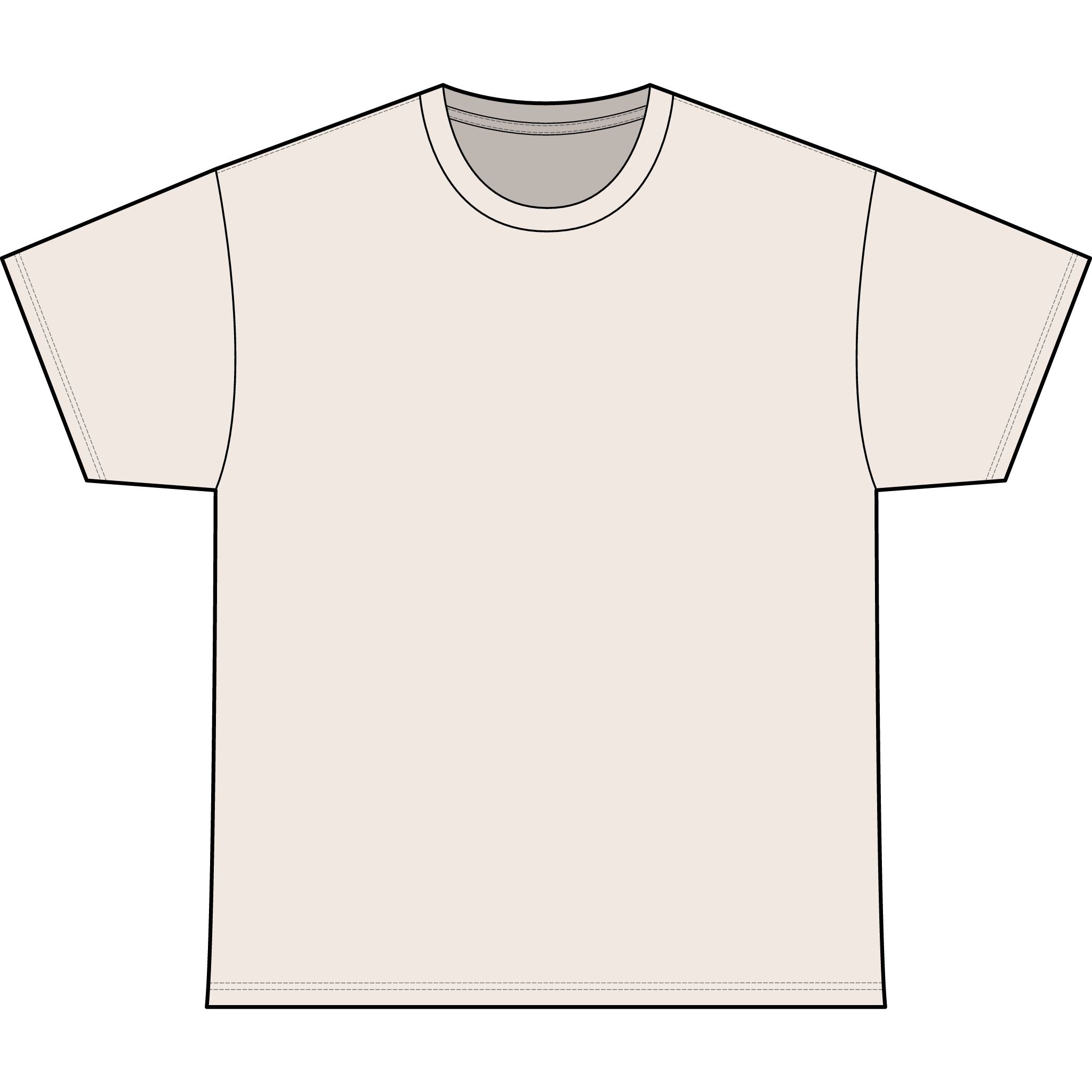 Classic Heavyweight Tee -Crewneck Bella+Canvas 4610
