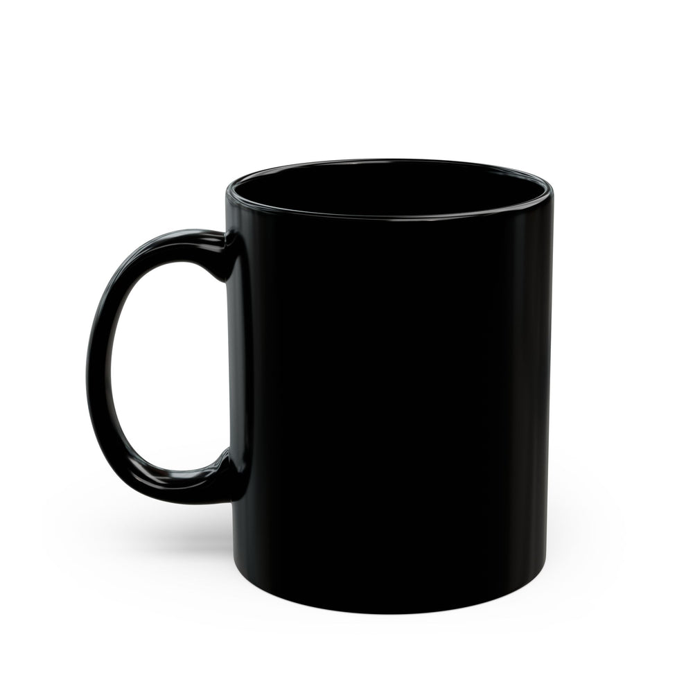 Black Mug — Classic Glossy Coffee Cup (11oz, 15oz)