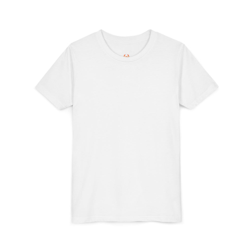Youth Tee — Blank White Short Sleeve Kids T-Shirt (Plain) Bella Canvas