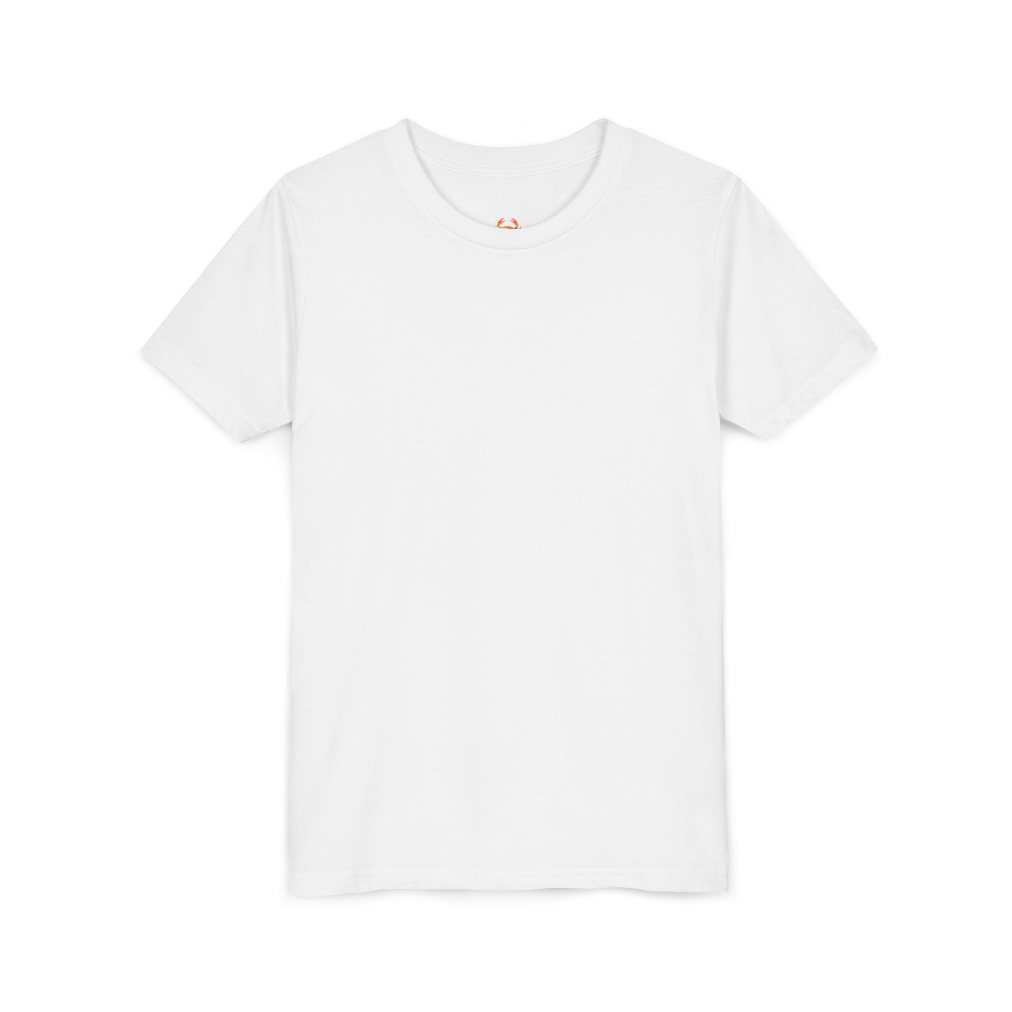 Youth Tee — Blank White Short Sleeve Kids T-Shirt (Plain) Bella Canvas