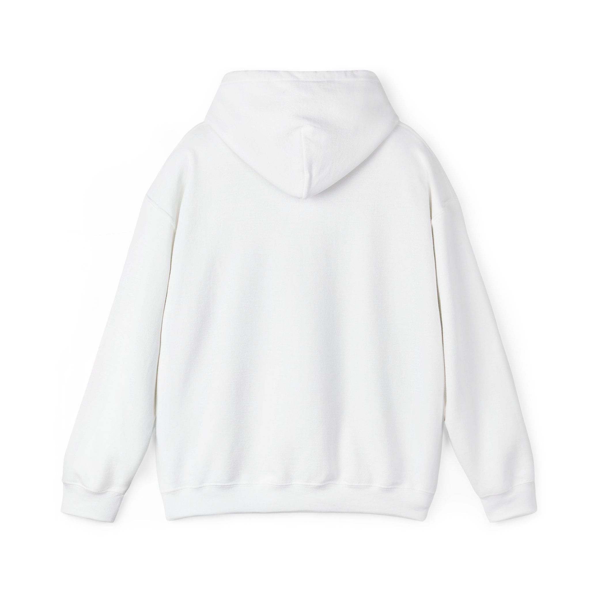 Classic White Hoodie — Minimal Blank Pullover for Custom Printing
