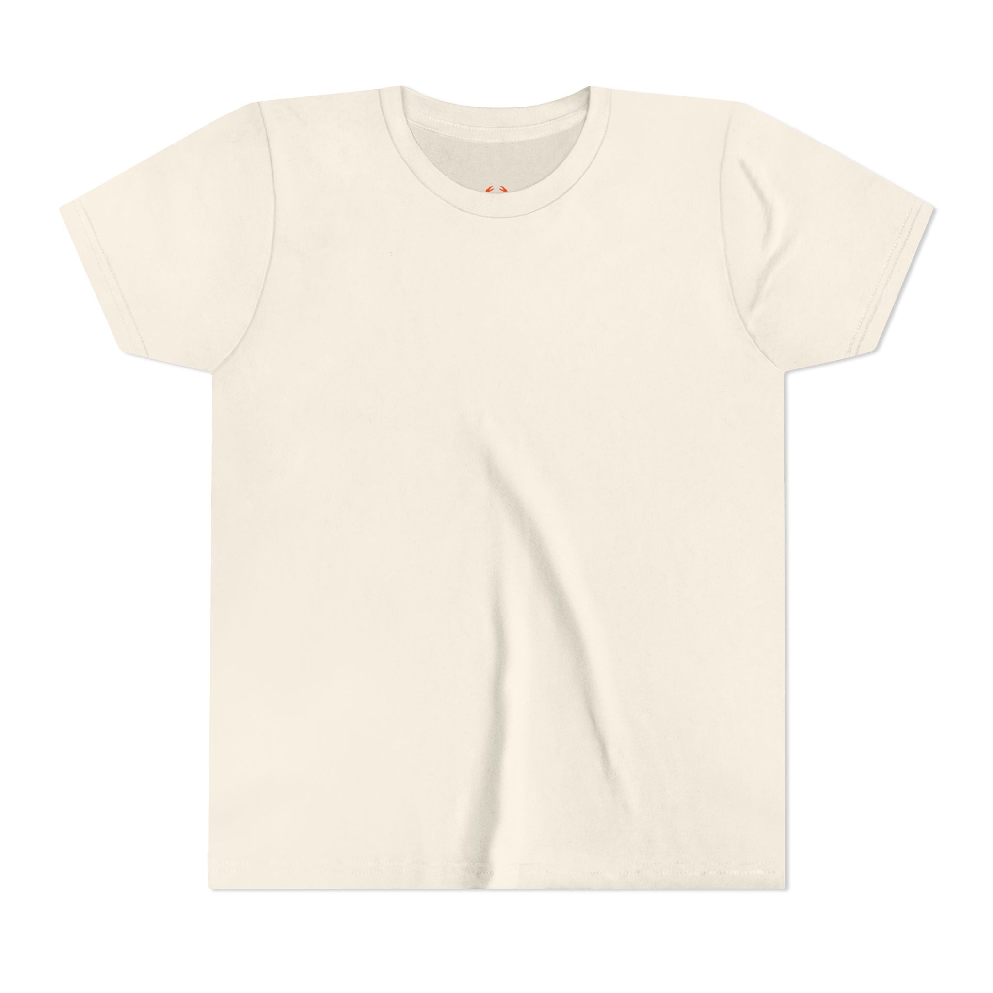 Youth Tee — Blank White Short Sleeve Kids T-Shirt (Plain) Bella Canvas