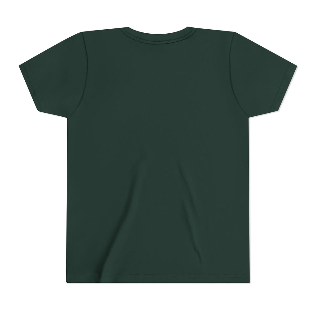 Youth Tee — Blank White Short Sleeve Kids T-Shirt (Plain) Bella Canvas