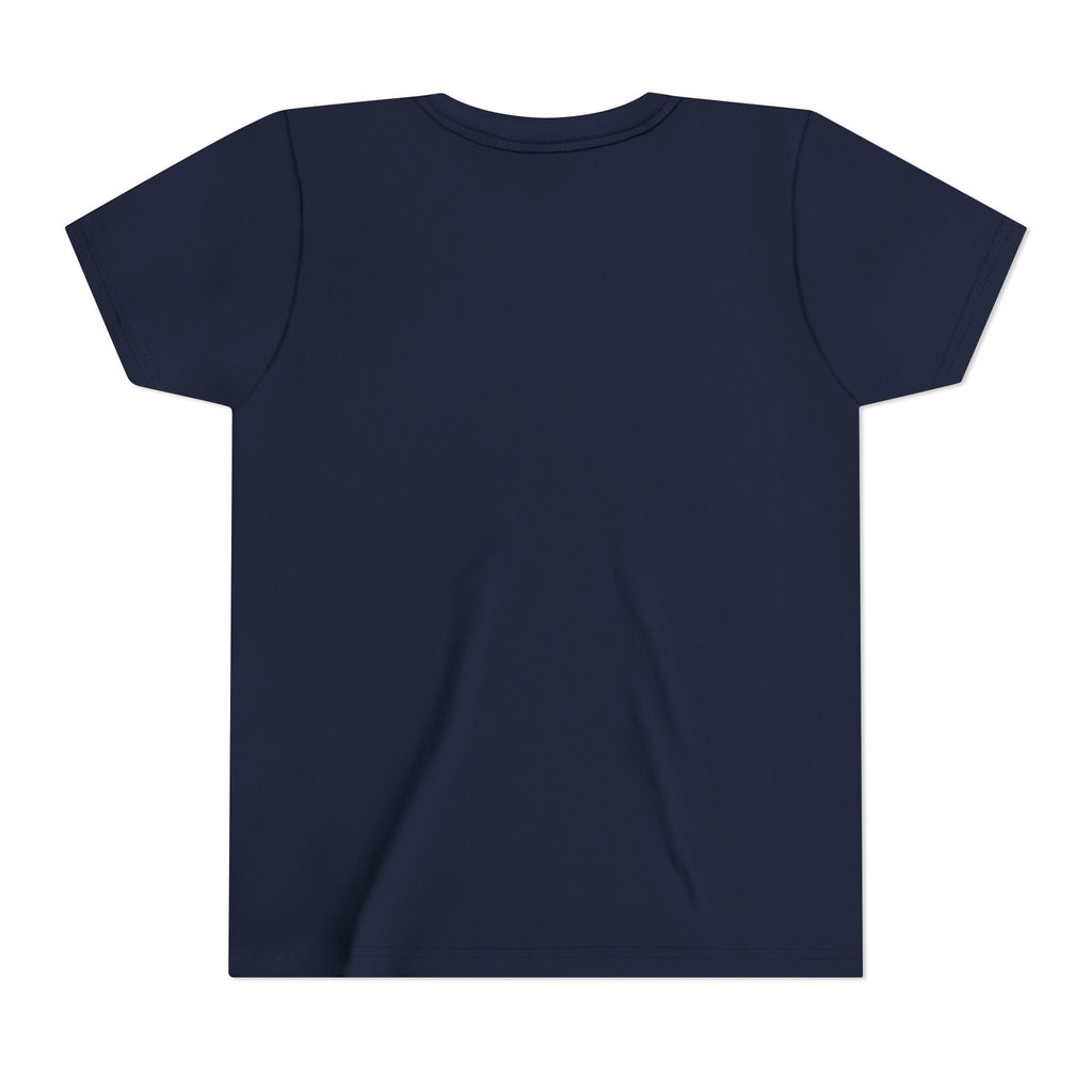 Youth Tee — Blank White Short Sleeve Kids T-Shirt (Plain) Bella Canvas