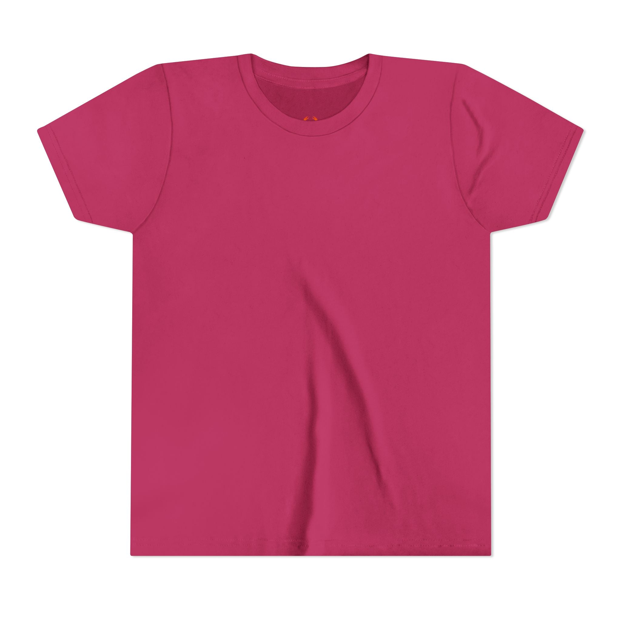 Youth Tee — Blank White Short Sleeve Kids T-Shirt (Plain) Bella Canvas
