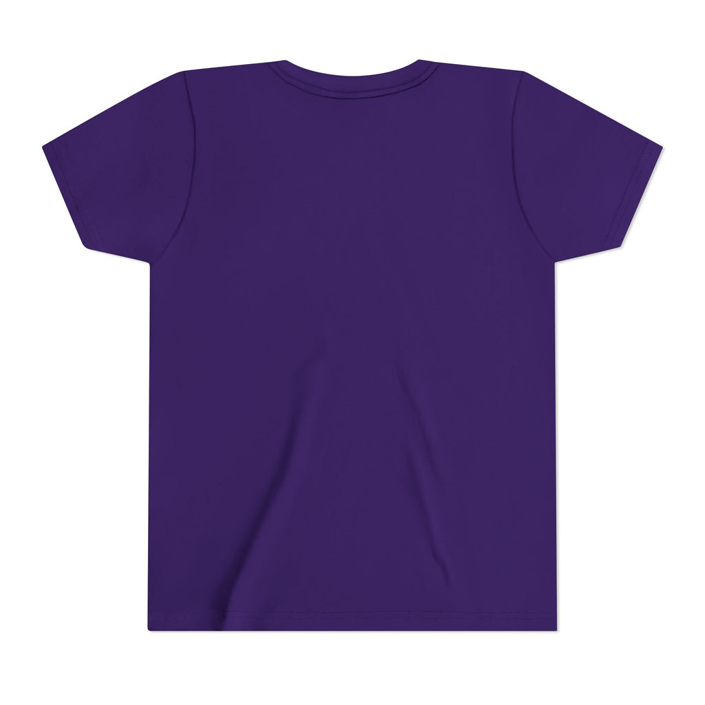 Youth Tee — Blank White Short Sleeve Kids T-Shirt (Plain) Bella Canvas