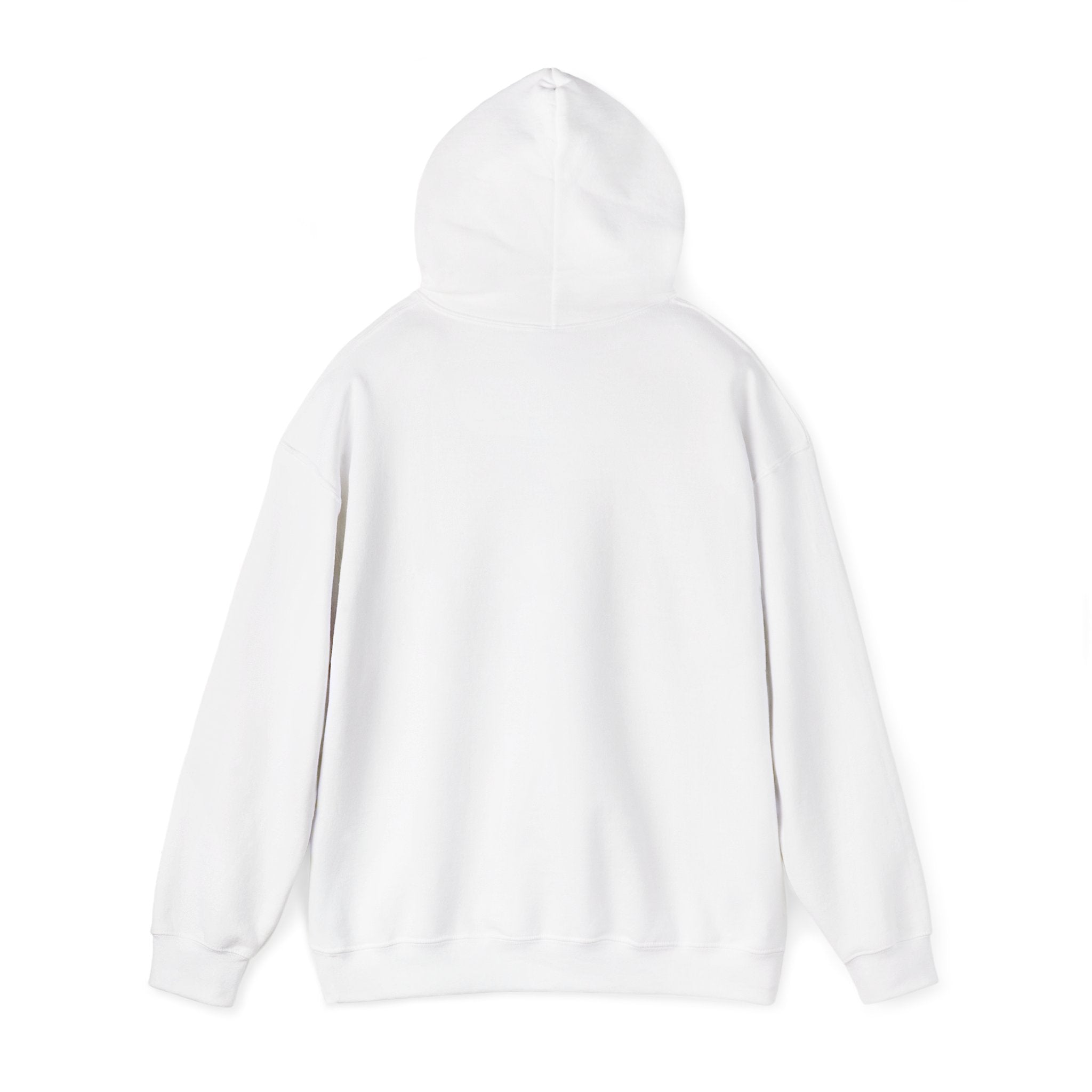 Classic White Hoodie — Minimal Blank Pullover for Custom Printing