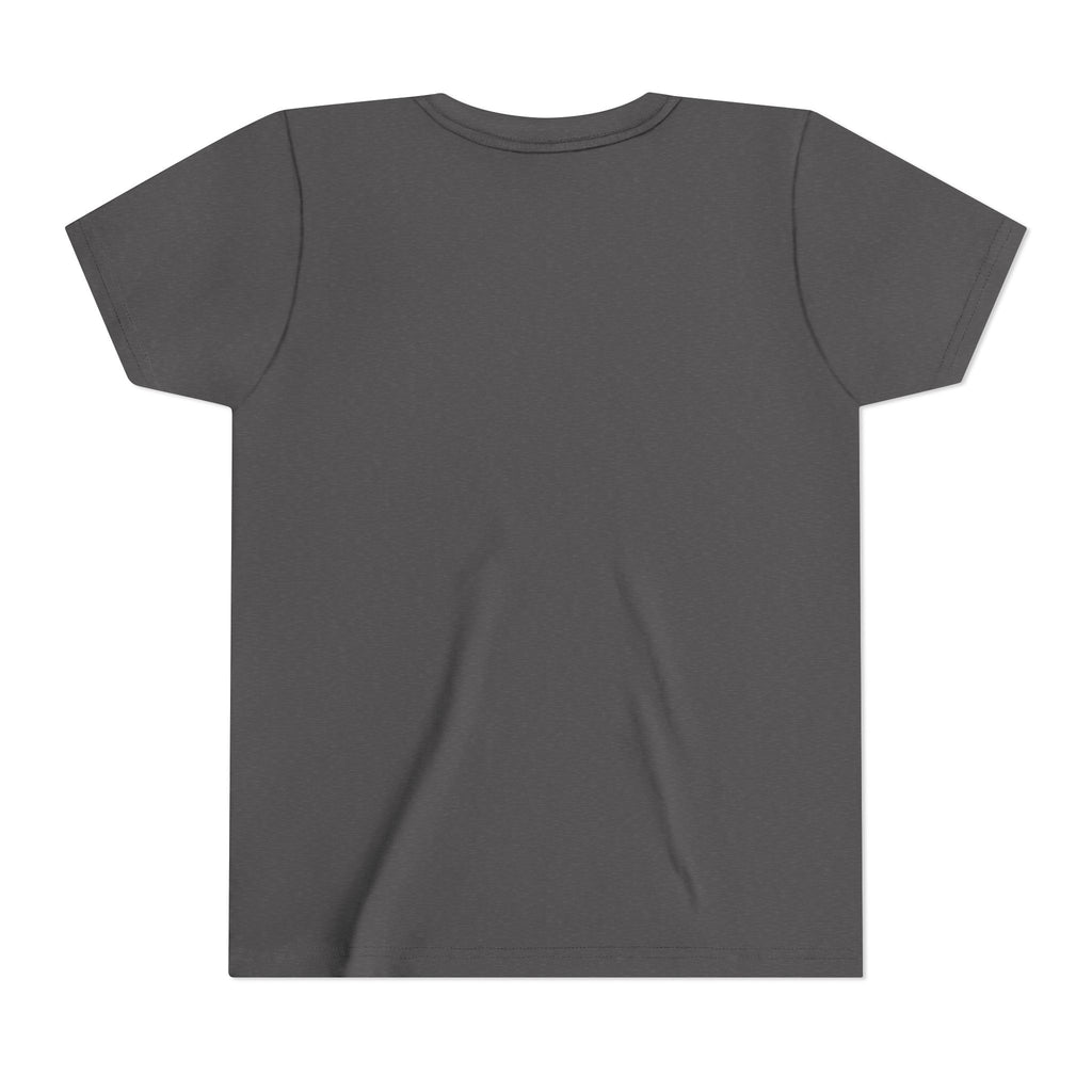 Youth Tee — Blank White Short Sleeve Kids T-Shirt (Plain) Bella Canvas