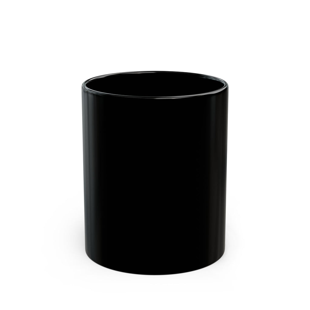 Black Ceramic Mug (11oz & 15oz) — Classic Gloss Coffee Cup