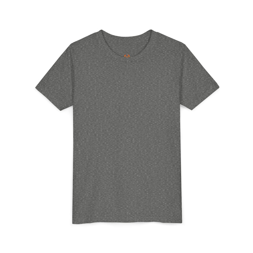 Youth Tee — Blank White Short Sleeve Kids T-Shirt (Plain)