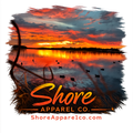 Chester River Sunrise T-Shirt (Shore Apparel Co.)