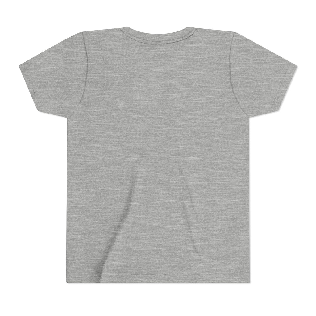Youth Tee — Blank White Short Sleeve Kids T-Shirt (Plain) Bella Canvas