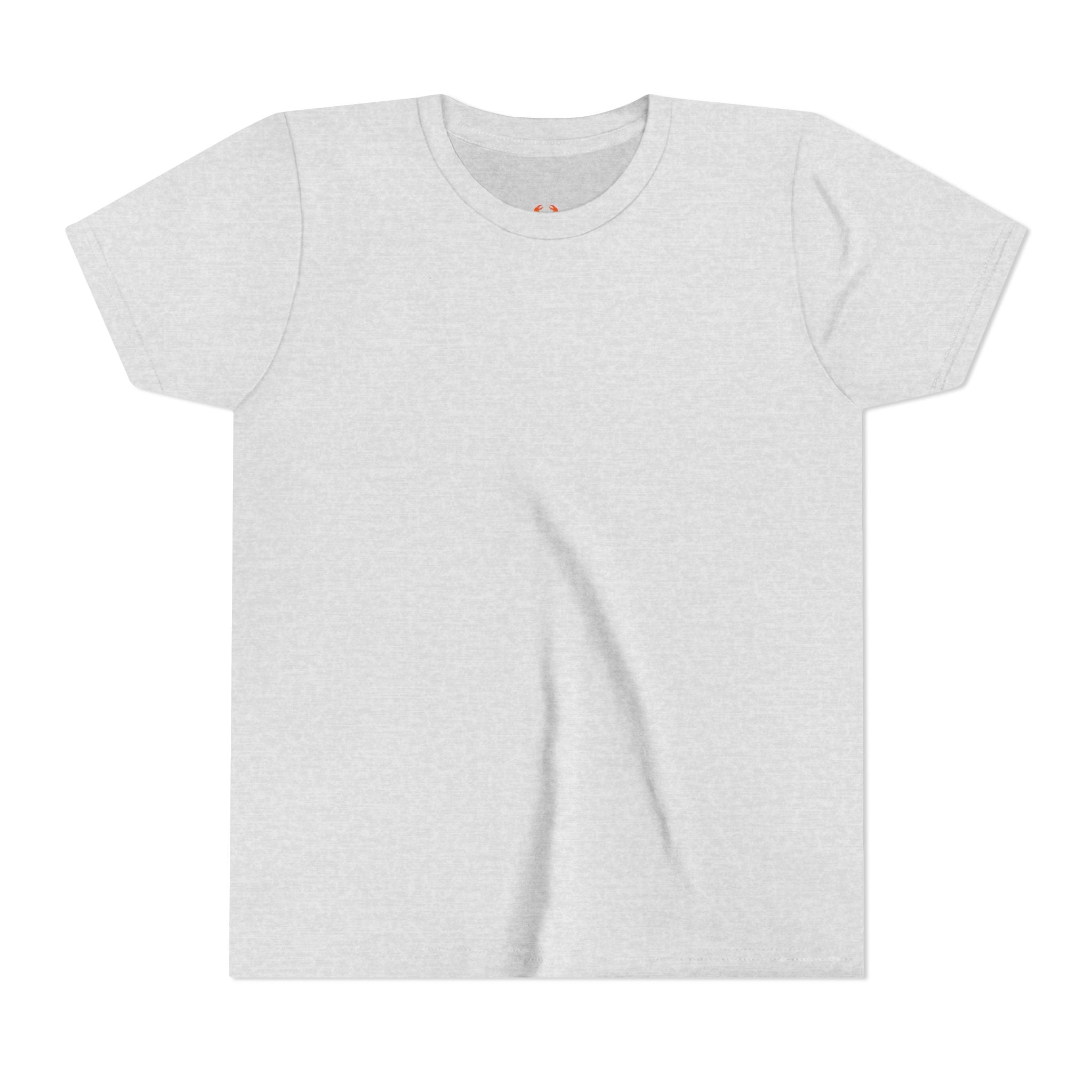 Youth Tee — Blank White Short Sleeve Kids T-Shirt (Plain) Bella Canvas