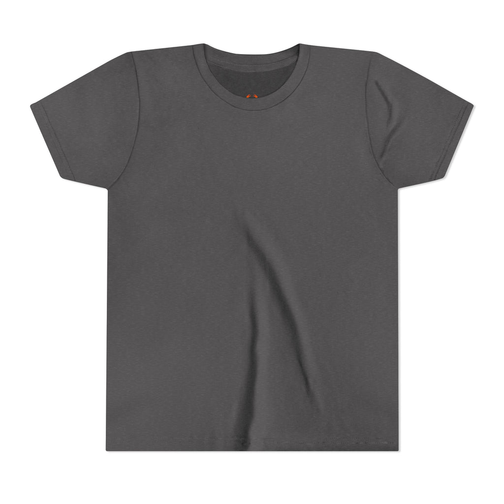 Youth Tee — Blank White Short Sleeve Kids T-Shirt (Plain) Bella Canvas