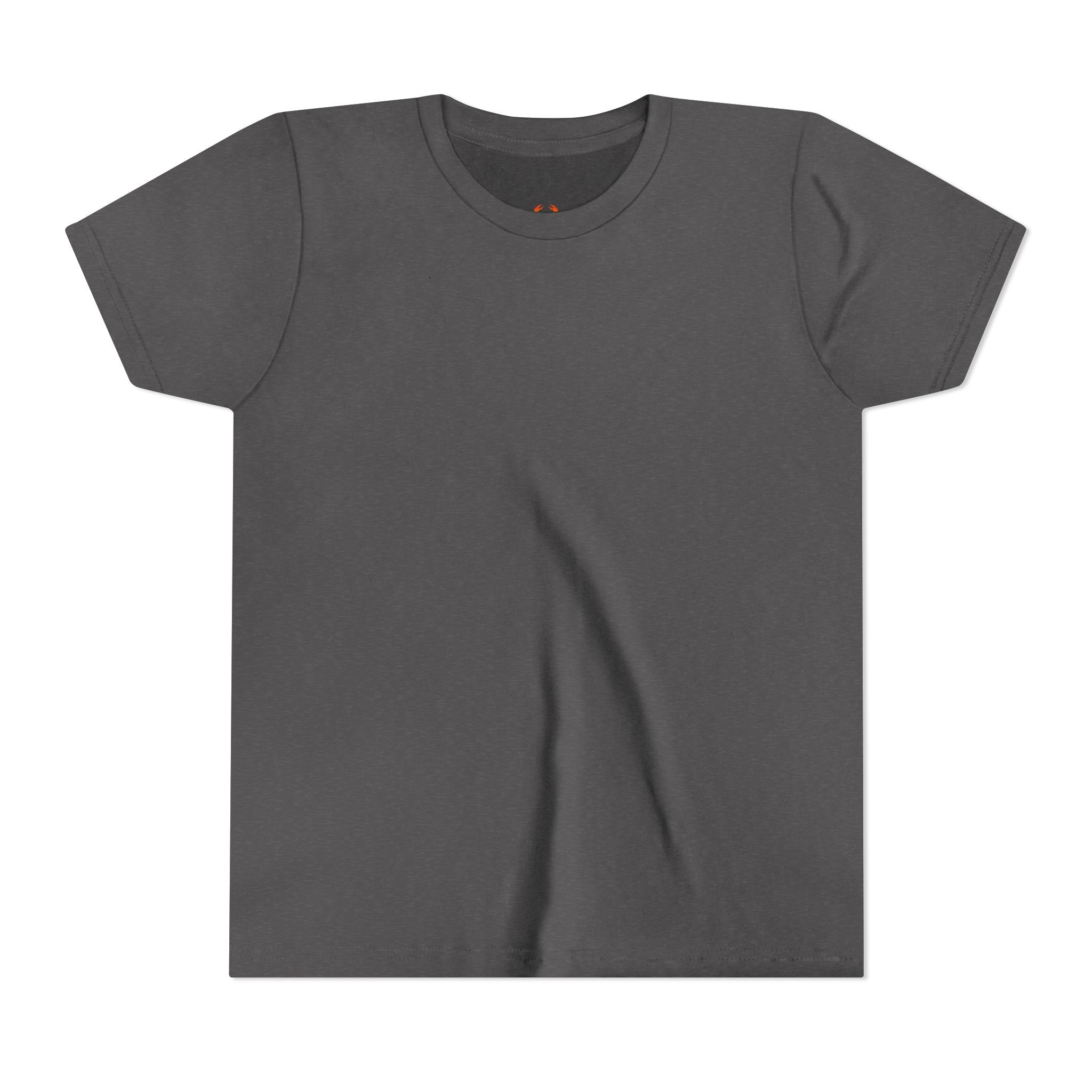 Youth Tee — Blank White Short Sleeve Kids T-Shirt (Plain) Bella Canvas