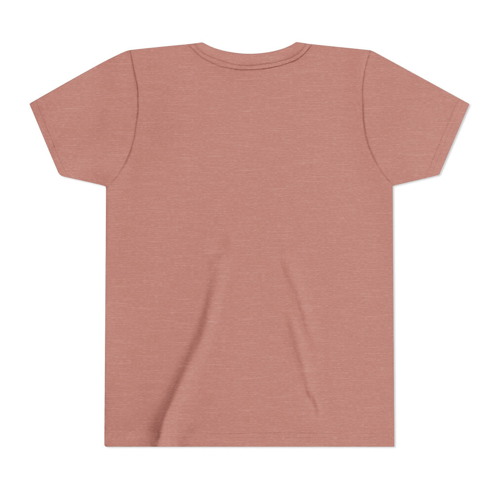Youth Tee — Blank White Short Sleeve Kids T-Shirt (Plain) Bella Canvas