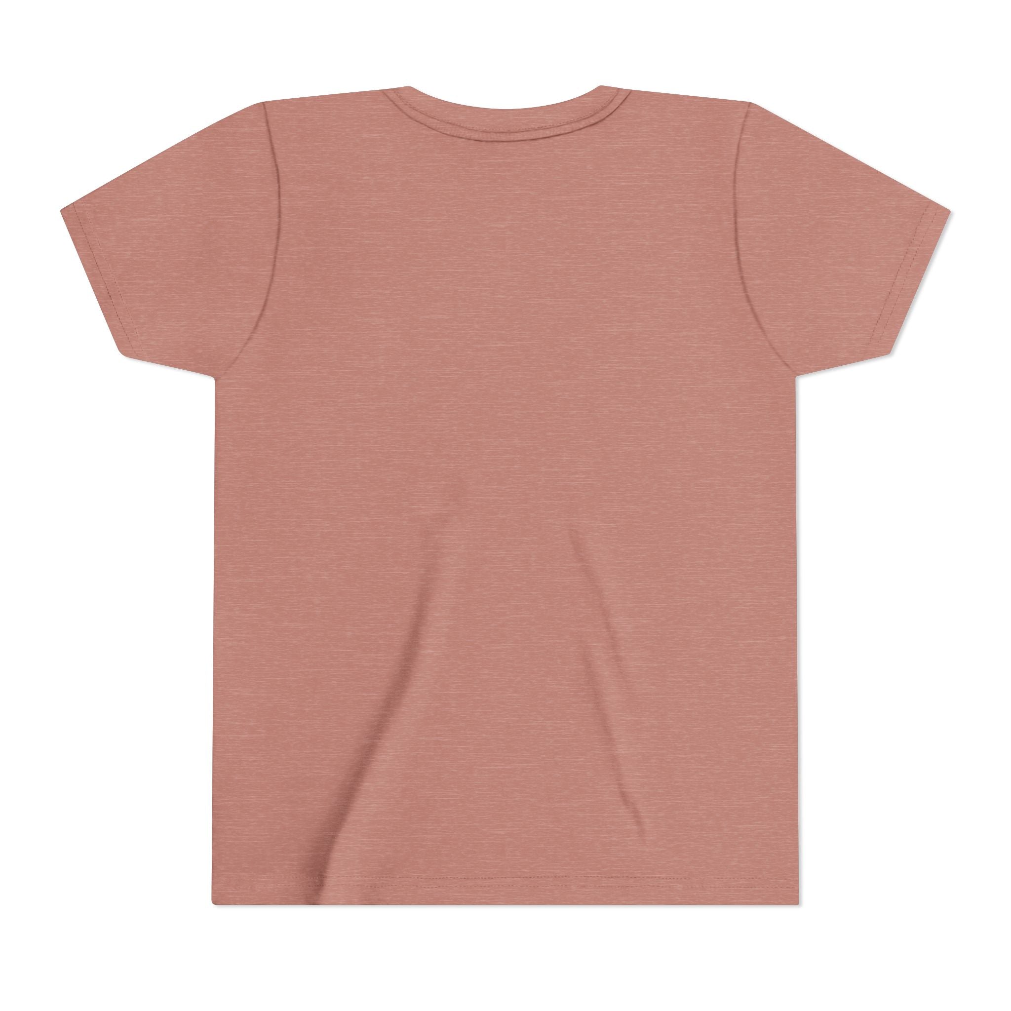 Youth Tee — Blank White Short Sleeve Kids T-Shirt (Plain) Bella Canvas