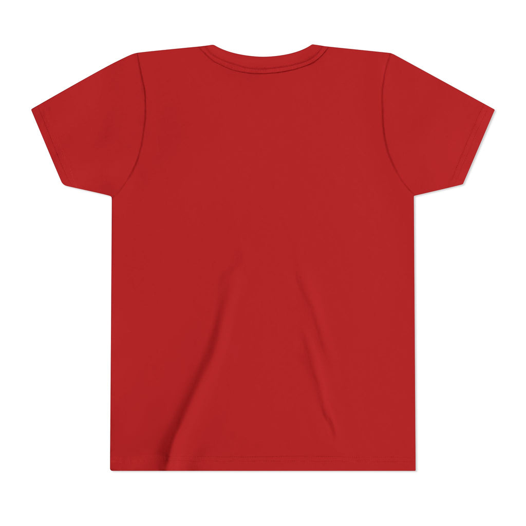 Youth Tee — Blank White Short Sleeve Kids T-Shirt (Plain) Bella Canvas