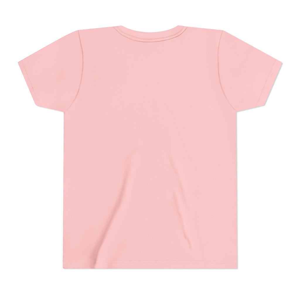 Youth Tee — Blank White Short Sleeve Kids T-Shirt (Plain) Bella Canvas
