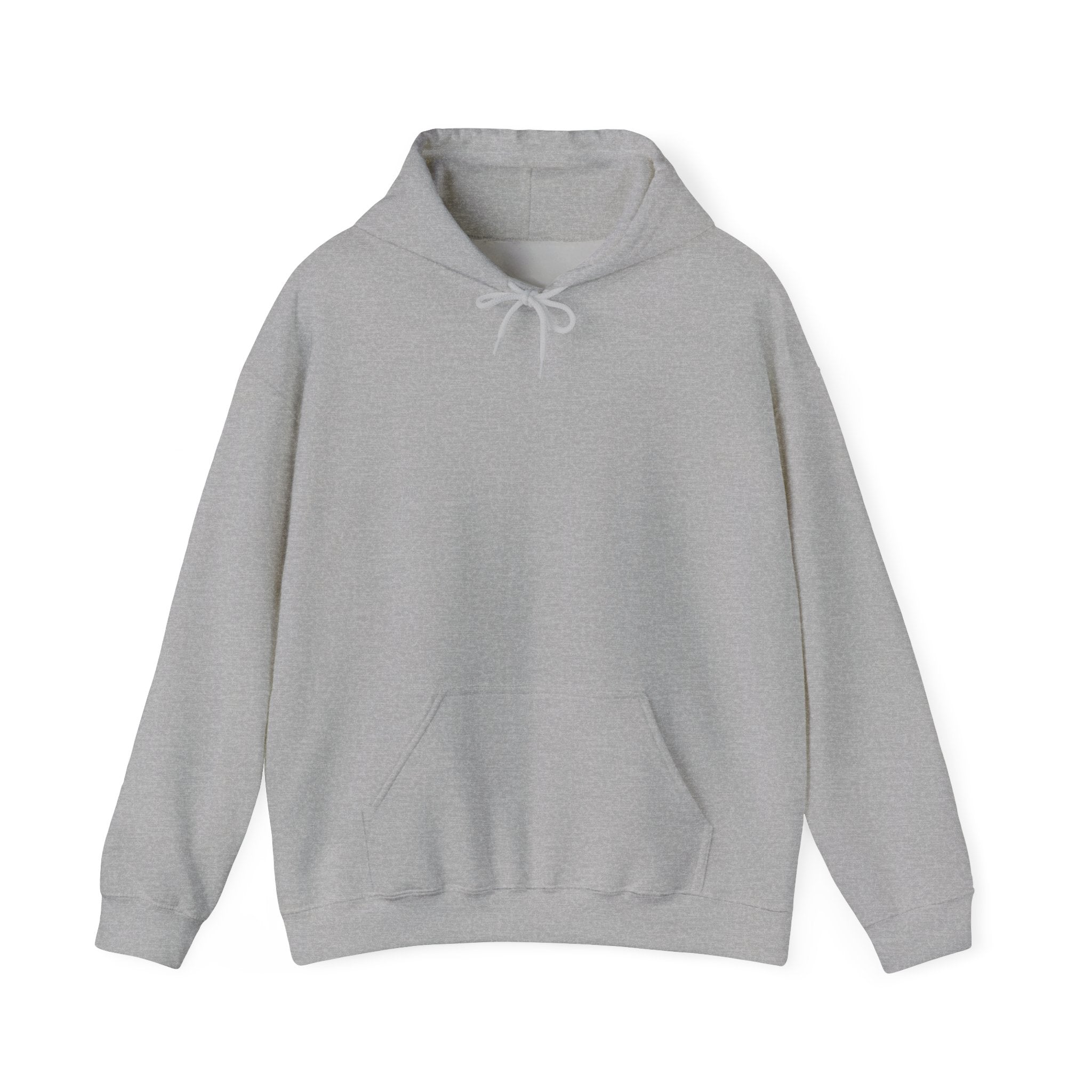 Classic White Hoodie — Minimal Blank Pullover for Custom Printing