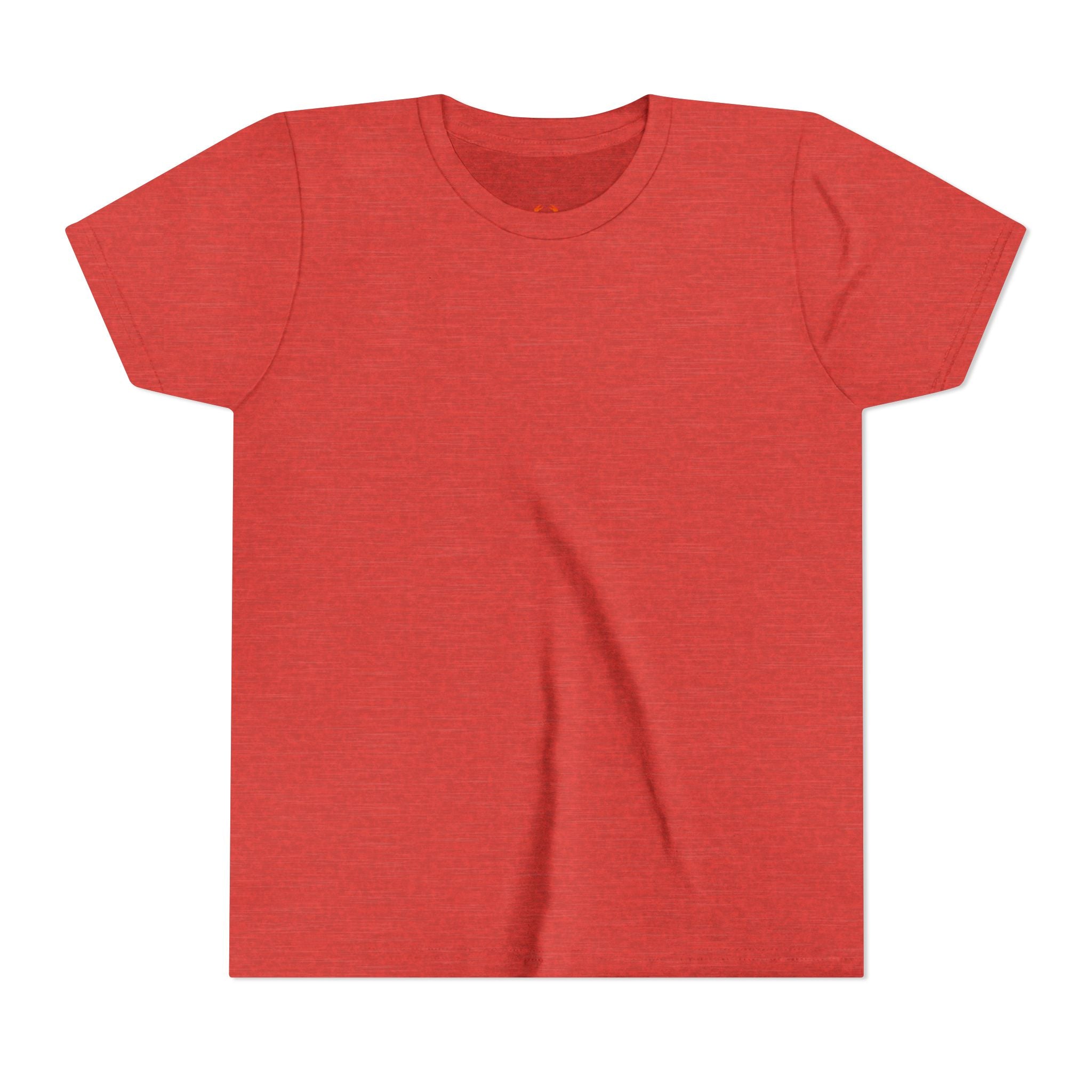 Youth Tee — Blank White Short Sleeve Kids T-Shirt (Plain) Bella Canvas