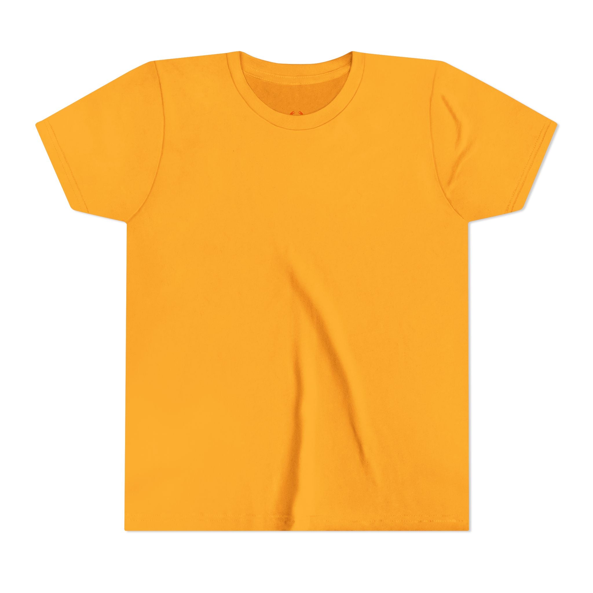 Youth Tee — Blank White Short Sleeve Kids T-Shirt (Plain) Bella Canvas