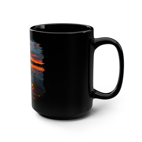 15oz Black Mug — 'Shore Apparel Co.' Chester River