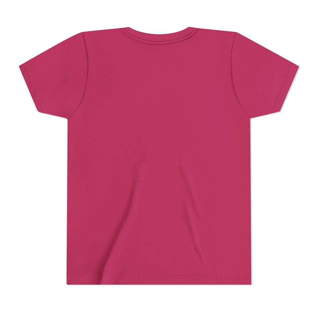 Youth Tee — Blank White Short Sleeve Kids T-Shirt (Plain) Bella Canvas