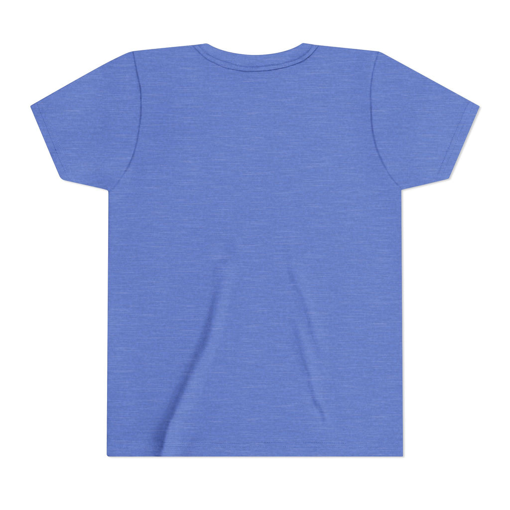 Youth Tee — Blank White Short Sleeve Kids T-Shirt (Plain) Bella Canvas