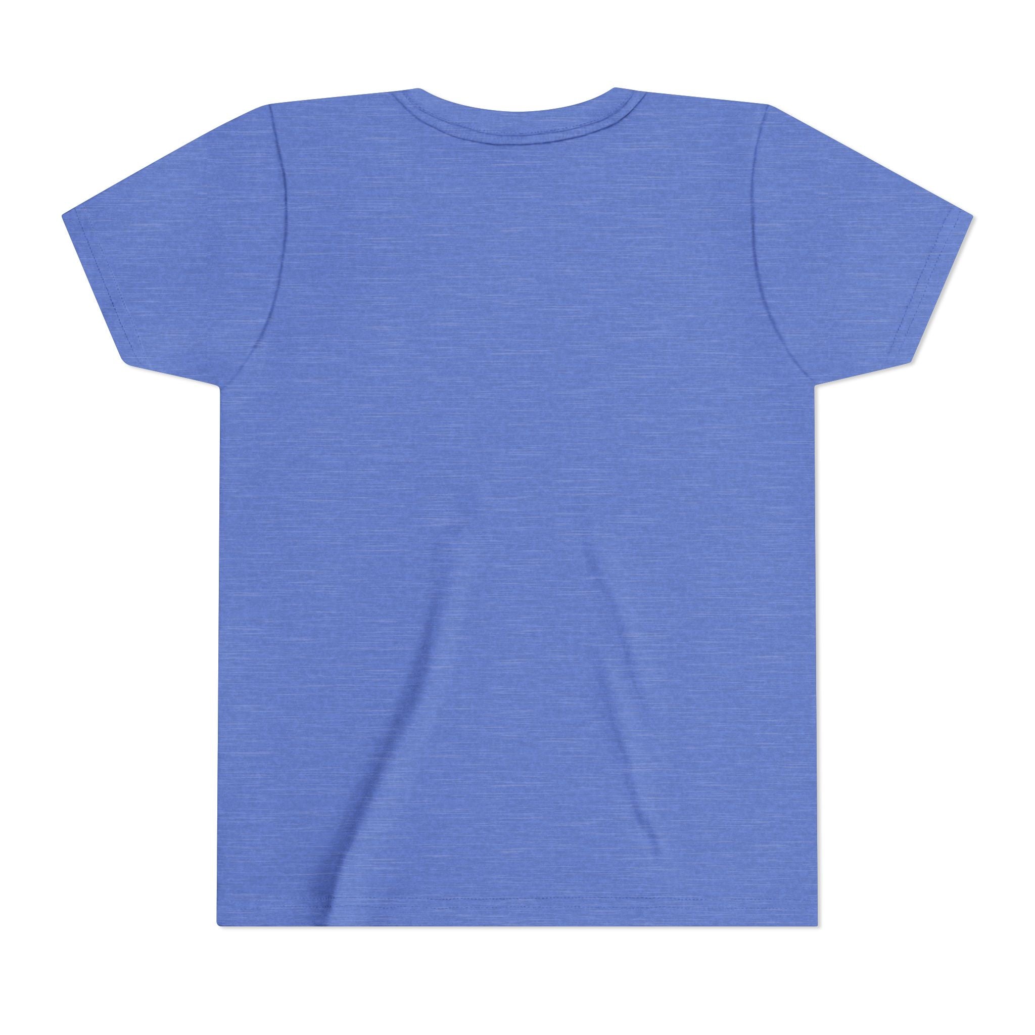 Youth Tee — Blank White Short Sleeve Kids T-Shirt (Plain) Bella Canvas