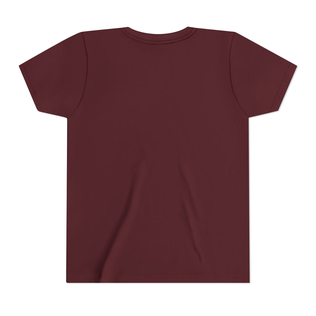Youth Tee — Blank White Short Sleeve Kids T-Shirt (Plain) Bella Canvas